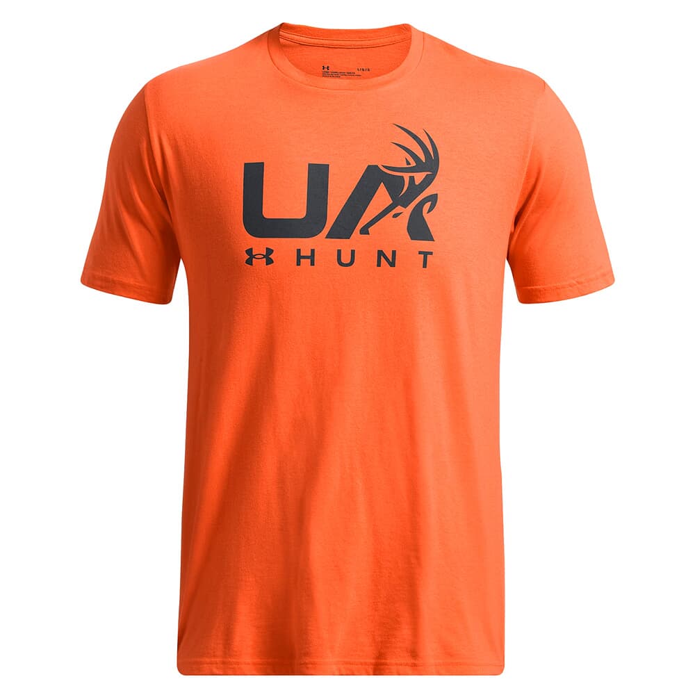 Under Armour Antler Hunt Icon SS Tee Team Orange 1366014-800