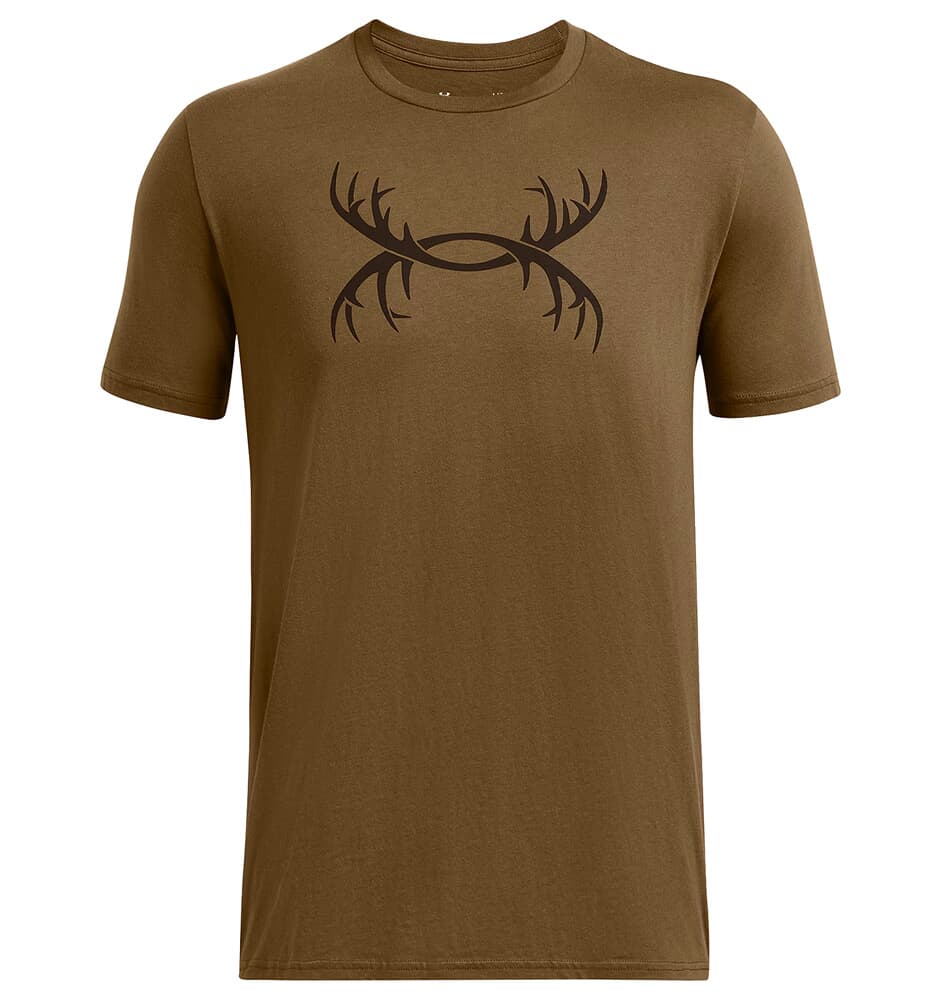 Under Armour Antler Logo SS Tee Coyote 1366017-498