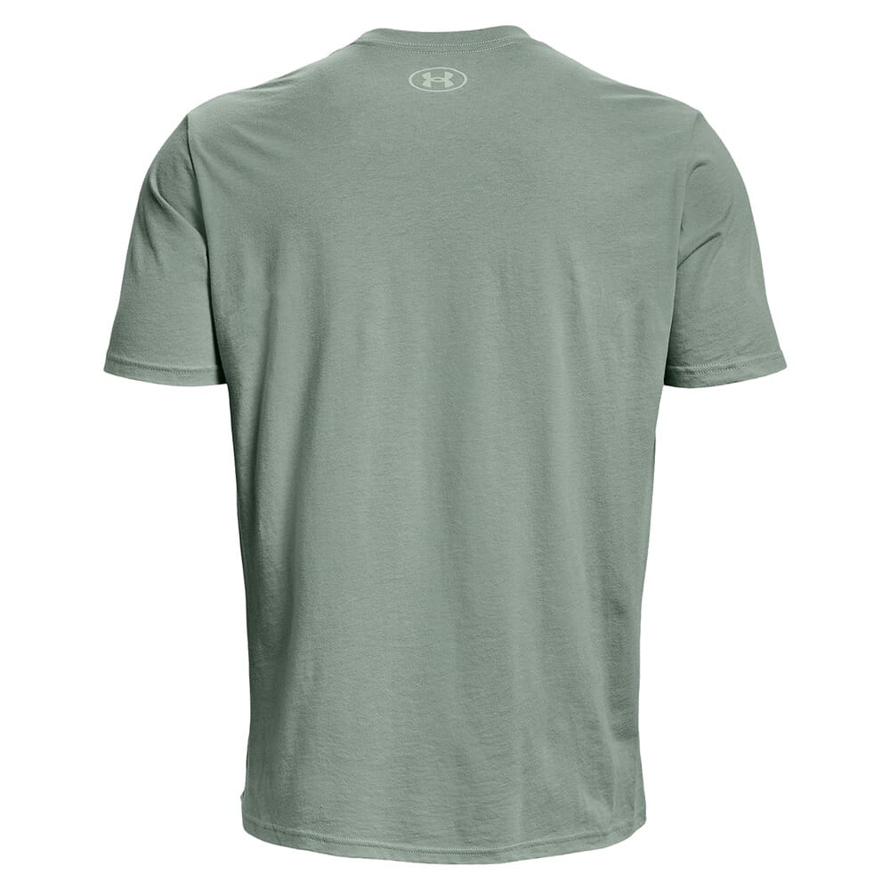 Under Armour Antler Logo Short Sleeve Tee Opal Green/Illusion Green ...