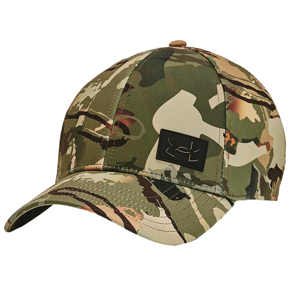 Under Armour Men's Storm Camo Stretch Hat UA Forest 2.0 Camo/Timber/Blk 1369397-988