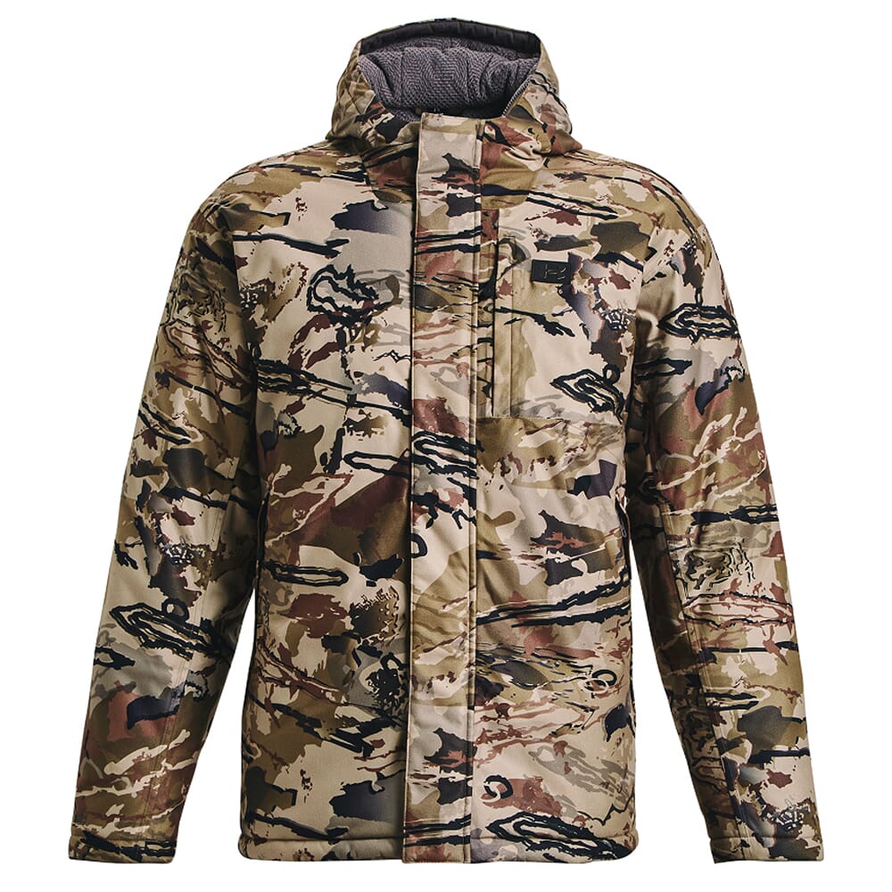 UNDER ARMOUR Men's ColdGear Infrared 1/2 Zip Pullover Jacket Black