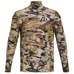 Under Armour Camo ColdGear Infrared Mock Neck Long Sleeve Tee UA Barren Camo/Black XXL 1372605-989006
