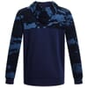 Under Armour Rival Camo Blocked Fleece Hoodie Midnight Navy/Admiral 1373180-41  For Sale! 