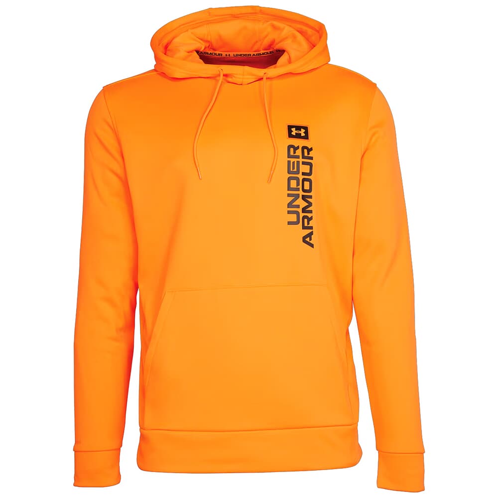 Under Armour Camo Wordmark Hoodie Blaze Orange/Black 3XL 1374081-825001