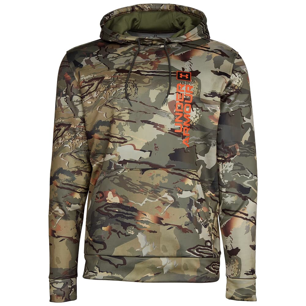 Under Armour Camo Wordmark Hoodie UA Forest All Season Camo/Rust Orange 1374081-994