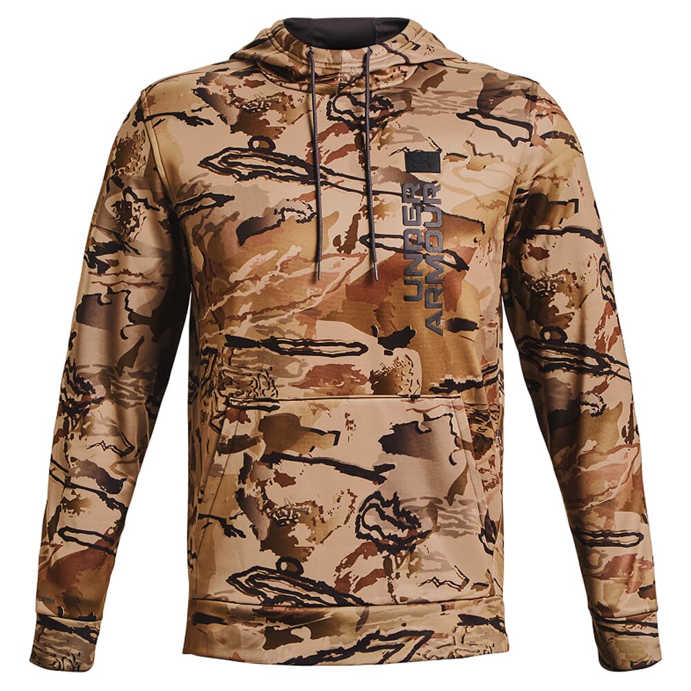 Under Armour Camo Wordmark Hoodie UA Barren Camo/Charcoal XXL 1374081-999006