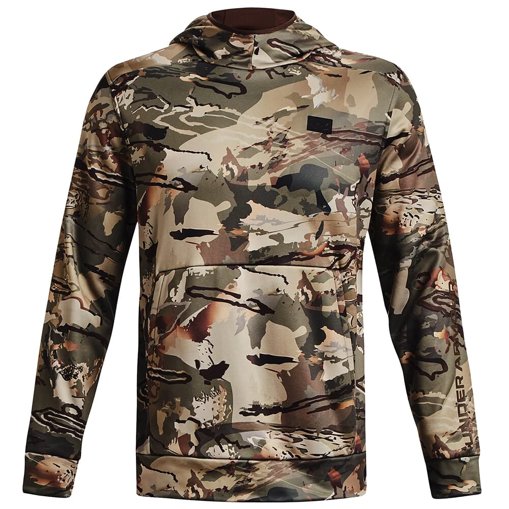 Under Armour Storm Camo Kangzip Hoodie UA Forest All Season Camo/Timber LG 1375113-994005