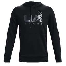 Under Armour Armour Fleece Hunt Icon Hoodie Black/Pitch Grey LG 1375114-001005