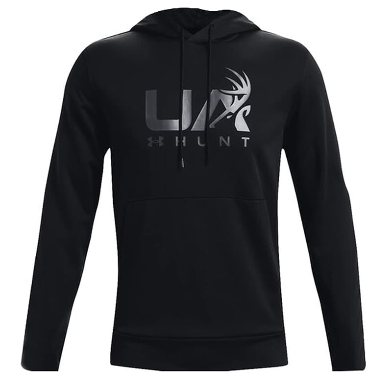 Under Armour Armour Fleece Hunt Icon Hoodie Black/Pitch Grey 1375114-001