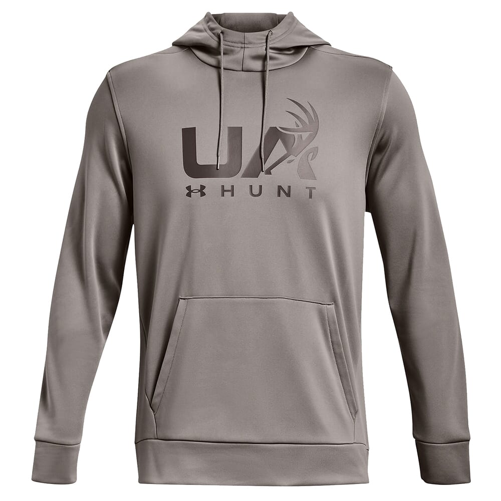 Under Armour Whitetail Armour Fleece Hunt Icon Hoodie Pewter/Fresh Clay 1375114-294