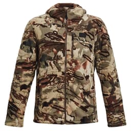 Under Armour Whitetail Rut Windproof Jacket UA Forest All Season Camo/Black XXL 1378817-994008