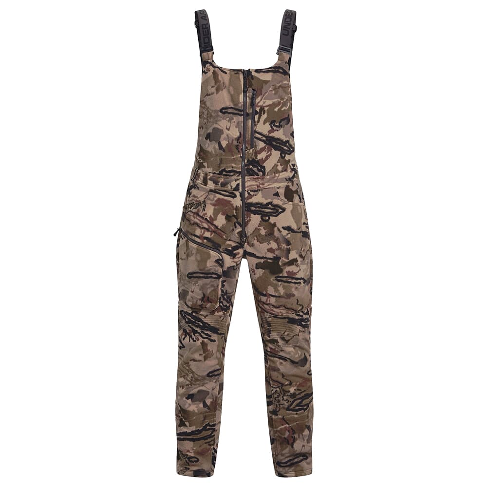 Under Armour Whitetail Rut Windproof Bib UA Barren Camo/Black XS 1378818-989007