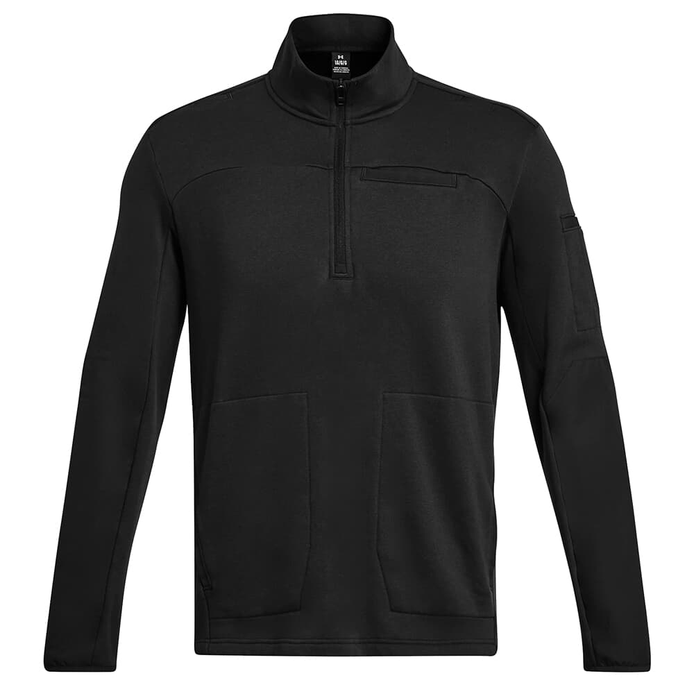 Under Armour Rival Fleece Tactical Job 1/4 Zip Black 1379203-001