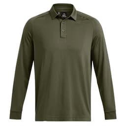 Under Armour Tactical Elite Long Sleeve Polo Marine OD Green XXL 1386713-390009