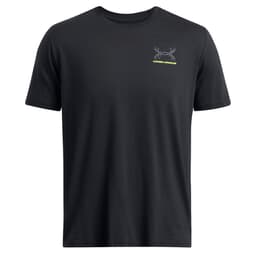 Under Armour Schematic Whitetail Short Sleeve Shirt Black XXL 1386778-001007