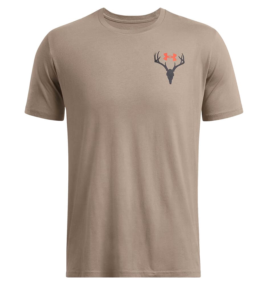 Under Armour Men's Whitetail SS Tee Taupe Dusk 1386781-200