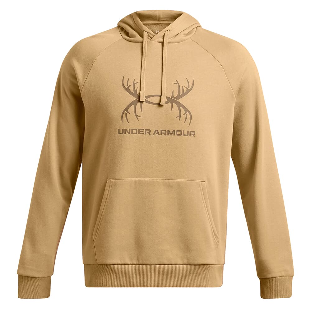 Under Armour Rival Fleece Antler Hoodie Camel 1388086-263
