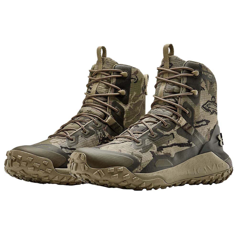 Under Armour Whitetail HOVR Dawn Waterproof Unisex Boots Ridge Reaper Camo Barren/Bayou