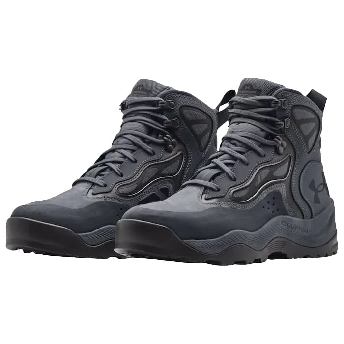 Under Armour Charged Raider Mid WP Boots Pitch Gry/Jet Gry/Blk Size 11 3024265-100003