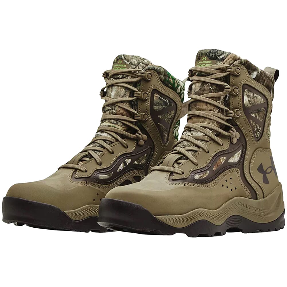 Under Armour Charged Raider WP Boots RR Camo Barren/Bayou/Mvrck Brn Size 11 3024338-900003