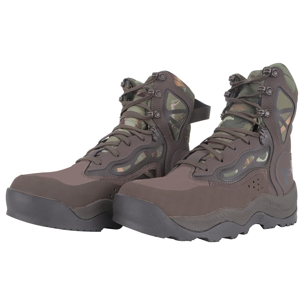 Under Armour Charged Raider WP Boots UA Forest AS Camo/Mvrck Brn/Cannon Size 4 3024338-901010