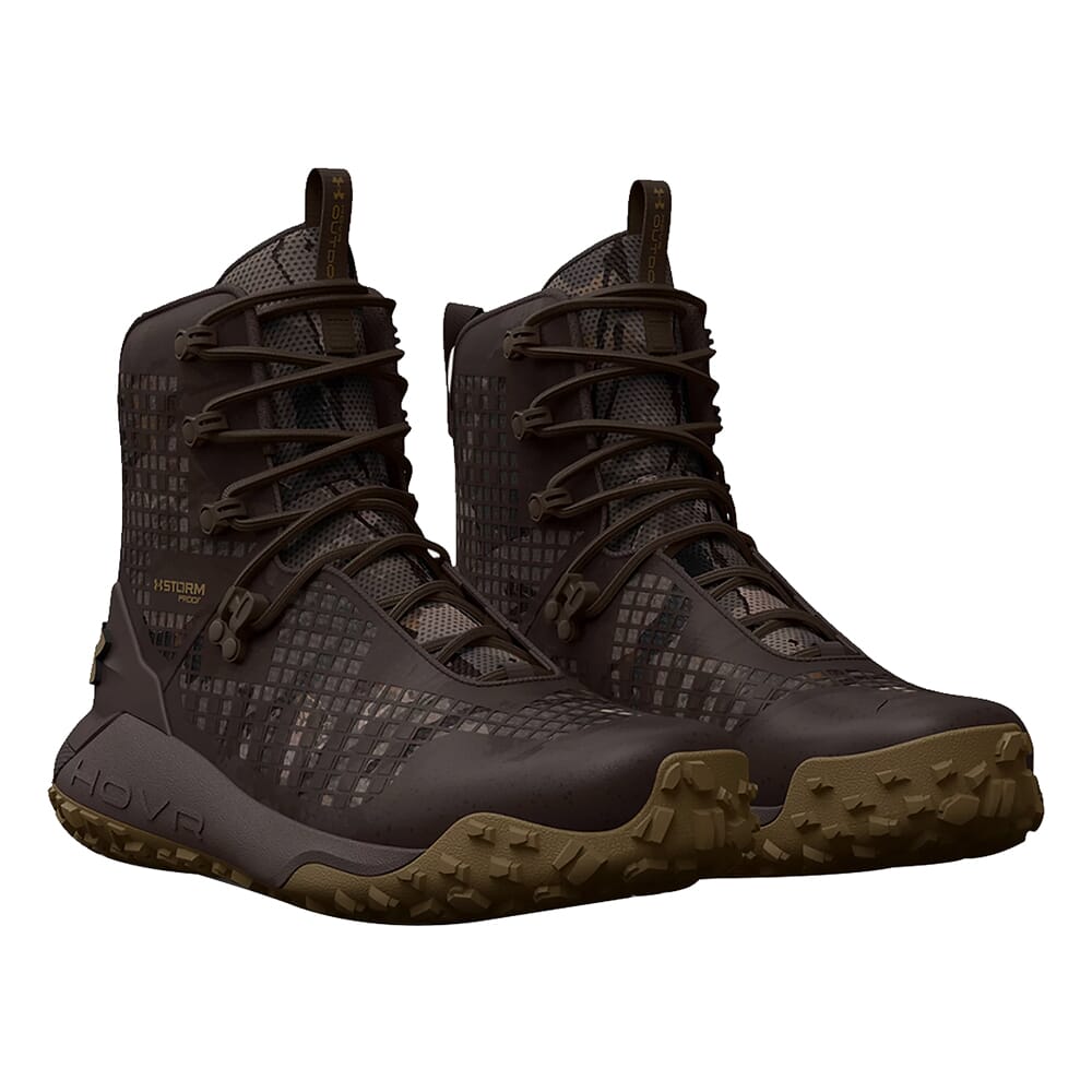 Under Armour Whitetail HOVR Dawn 2.0 Waterproof Boots UA Forest AS Camo/Maverick Brown/Bayou 3025573-901