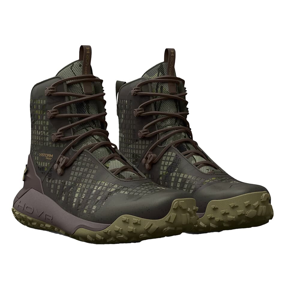 Under Armour Whitetail HOVR Dawn 2.0 Waterproof Boots UA Forest AS Camo/Maverick Brown/Bayou 3025573-901