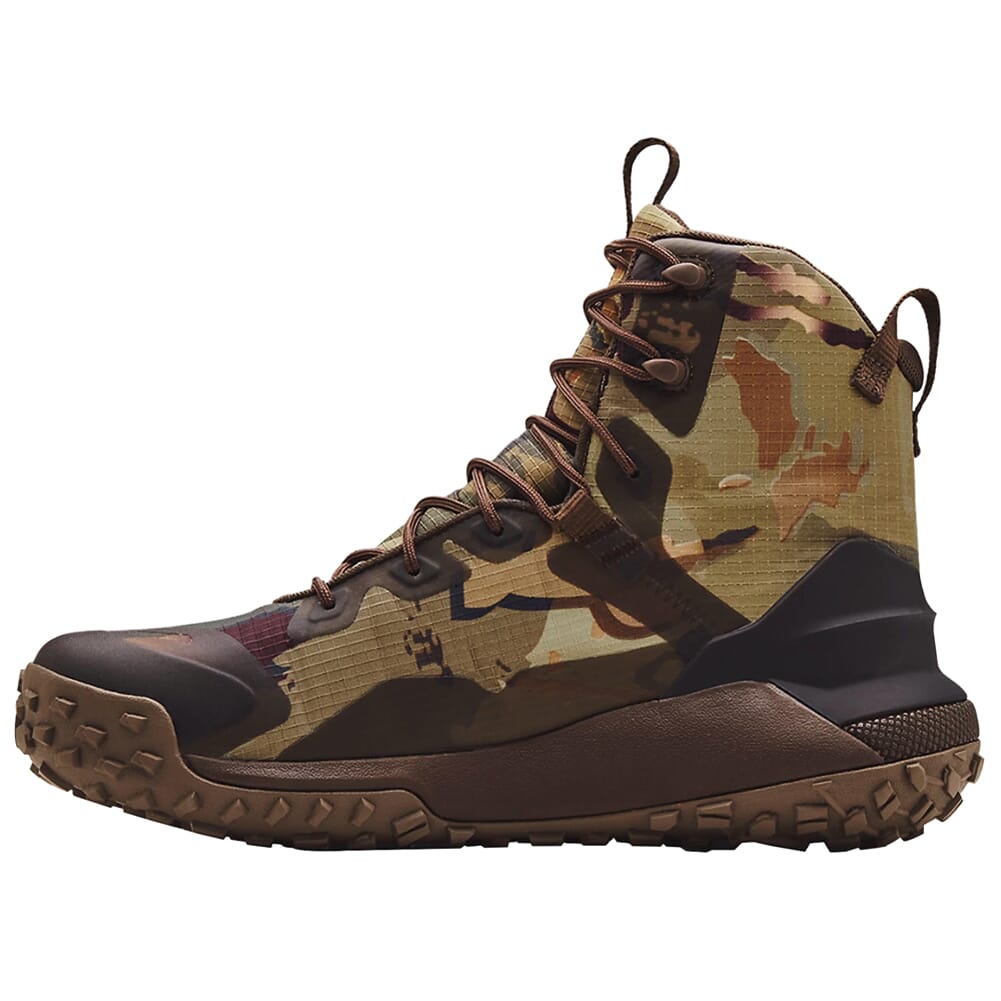 Under Armour Whitetail HOVR Dawn Waterproof Unisex Boots UA Forest All-Season Camo/Maverick Brown 3023105-901