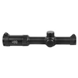 US Optics 1-8x24mm ; 30 mm Tube; Digital Red FFP RBR Reticle; Elevation and Windage Zeroing Knob with 1/4 MOA Adjustments TS-8X RBR USED UA1826 Minusc