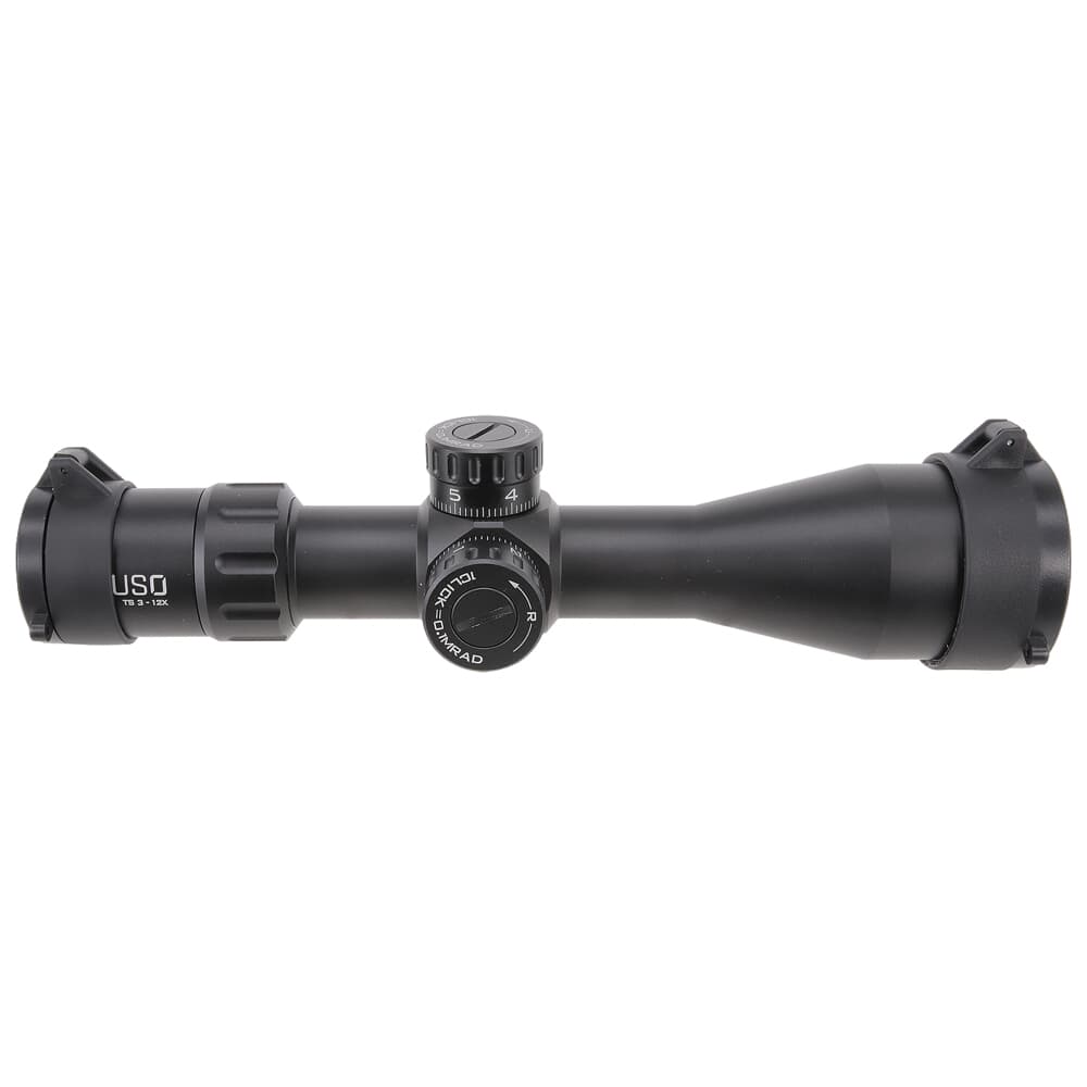 US Optics USED TS 3-12x42mm Non-Illum. FFP MHR Reticle 1MRAD Riflescope TS-12X-MHR - Like New UA2323