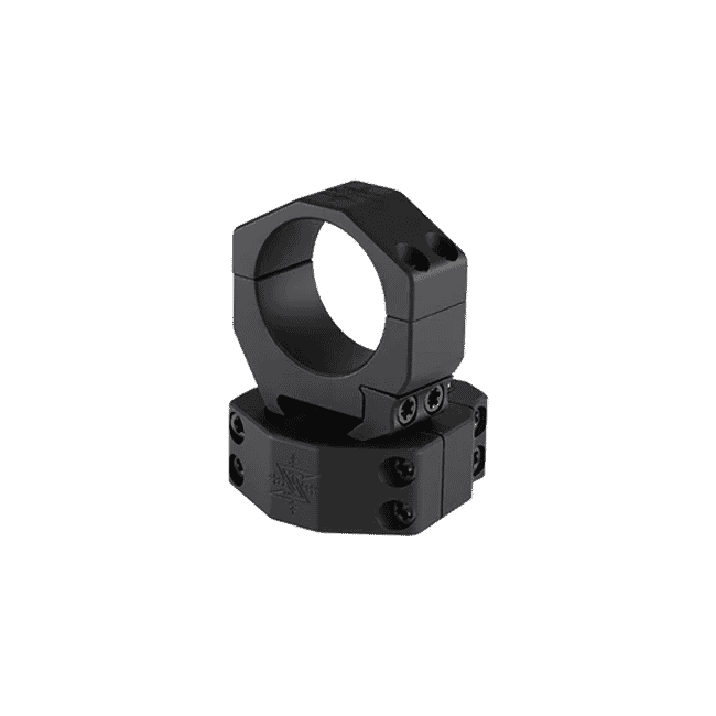 Seekins 35mm 1" High scope rings, 4 cap screw Sek_35-1-H-4