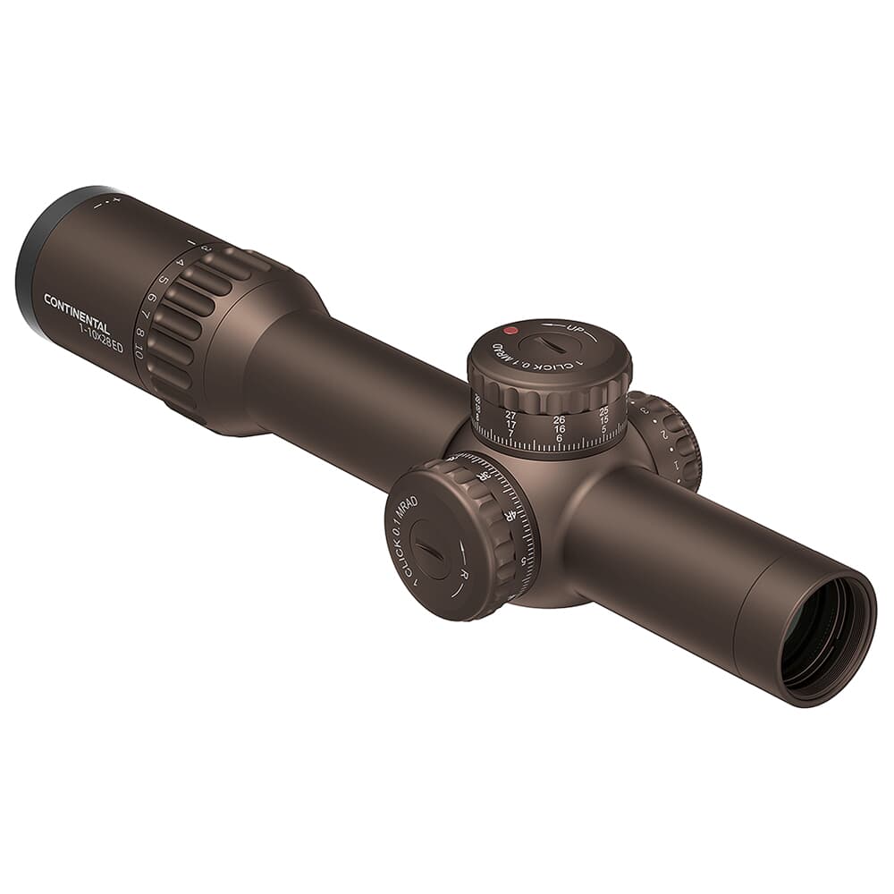 Vector Optics Continental x10 1-10x28 ED RAR FDE Riflescope SCFF-68