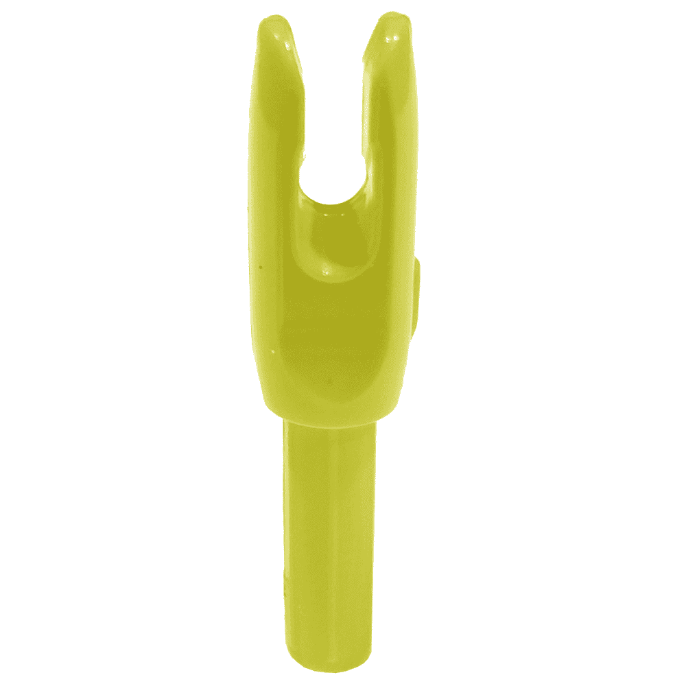 Victory Archery .166 Dia. Yellow Press Fit Nocks 12pk ACN166YL-12