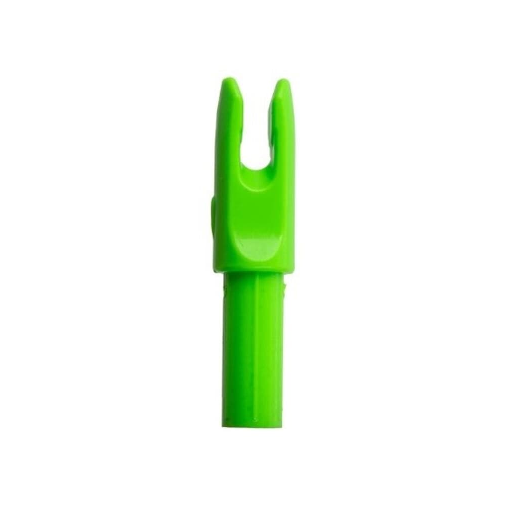 Victory Archery .3 Dia. Neon Green Press Fit Half Moon Nocks 12pk ACXBBHMG-12