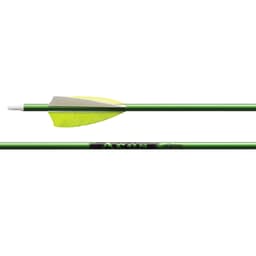 Victory Archery Ares Green Feather Fletched Youth Arrow 3pk YBSG-500FF3GP-3