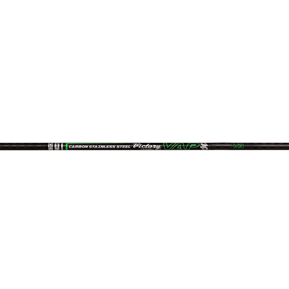 Victory Archery VAP SS Gamer 350 Stainless Steel GPI: 8.8 Shafts 12pk VAPSSG-350S-12