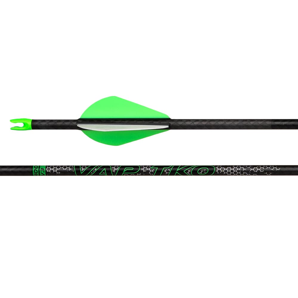 Victory Archery VAP TKO Gamer 300 Low Torque GPI: 9.5 Fletched Arrow 6pk VAPTKAG-300FB-6