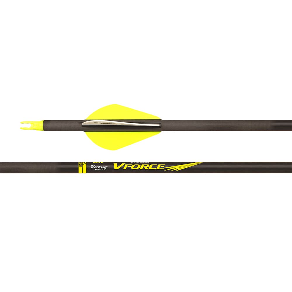 Victory Archery VForce Elite 400 GPI: 8.2 Fletched Arrow 6pk VFE-400FB-6