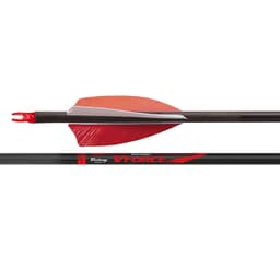 Victory Archery VForce 500 Sport GPI: 6.9 Feather Fletched Arrow 6pk VFS-500FF-6