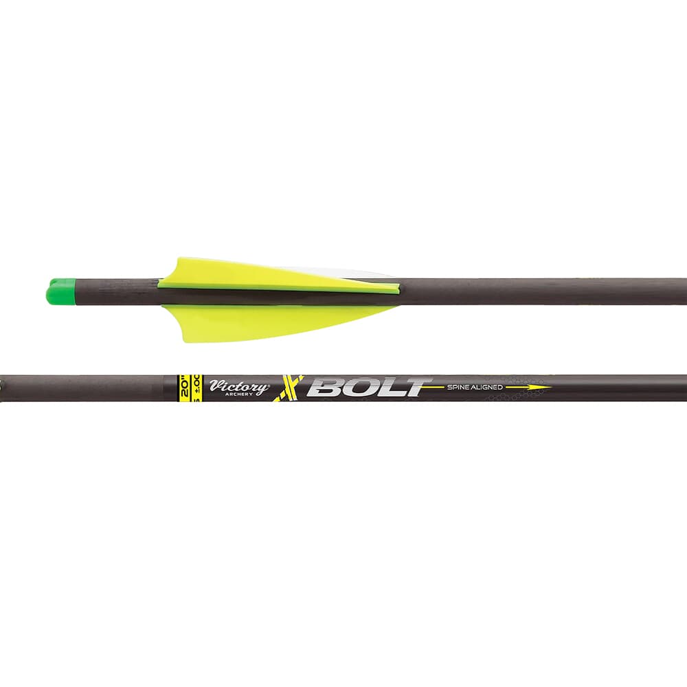 Victory Archery XBolt 20&quot; Elite 325 Total Grains Fletched Bolt 6pk XBOLTE-20FXG-6