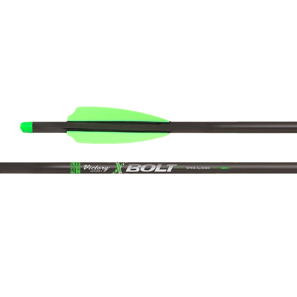 Victory Archery TKX-Bolt 22" Gamer 325 Total Grains Fletched Bolt 3pk XBOLTKG-22FXG-3