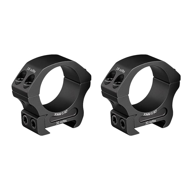 Vortex Pro 30mm Low (0.90") Scope Rings PR30-L