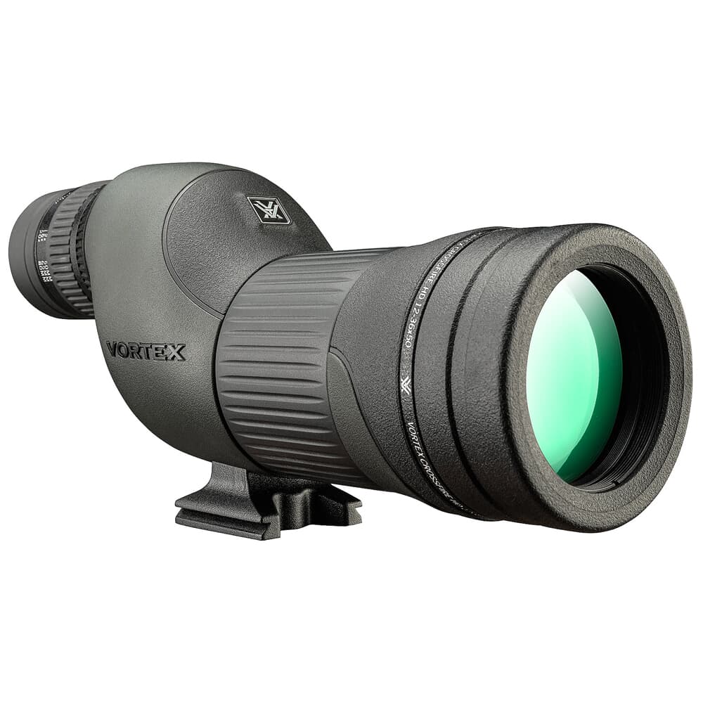 Vortex Crossfire HD 12-36x50mm Straight Spotting Scope w/Neoprene Case, Lens Covers, Lens Cloth CF-50S