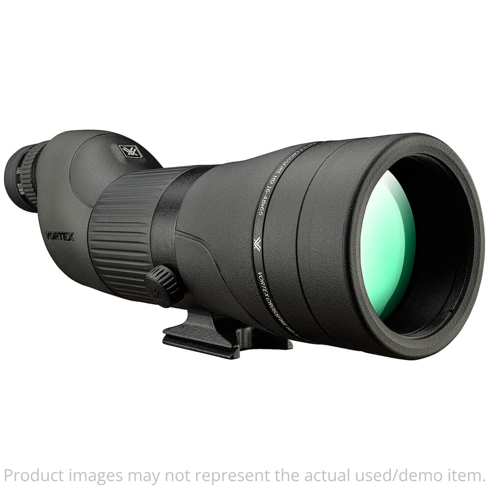 Vortex USED Crossfire HD 16-48x65mm Straight Spotting Scope w/Neoprene Case, Lens Covers, Lens Cloth CF-65S - Excellent Condition USED7971