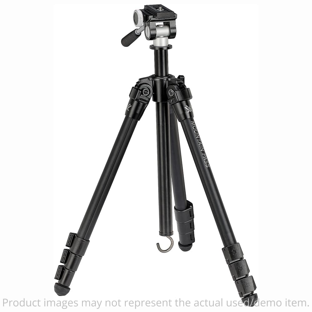 USED Vortex Mountain Pass Tripod TR-MTP - Excellent Condition, Missing QR Plate And Case USED9846