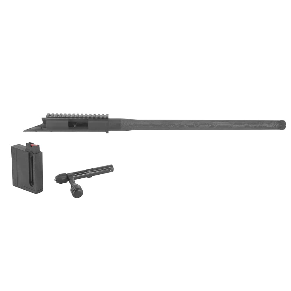 Vudoo Gun Works V-22 360 G3 .22 LR Kukri Contour 18&quot; TH Graphite Black Carbon Barreled Action CBA-22LR-G3-KUK18T-GB
