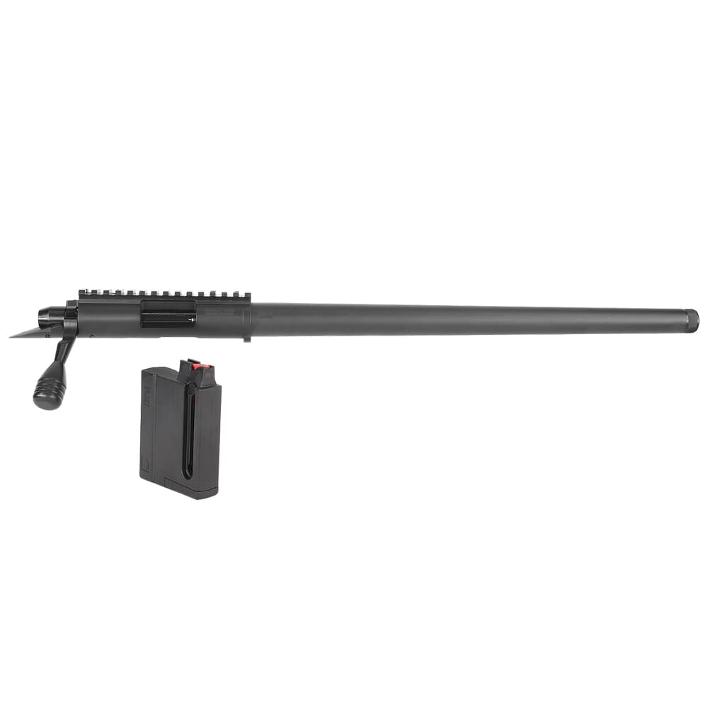 Vudoo Gun Works V-22 G2 .22 LR MTU Contour 18&quot; TH Graphite Black Repeater Barreled Action RBA-22LR-G2-MTU18T-GB