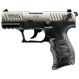 Walther P22Q .22lr Nickel 10 Round Pistol w/ 2 Magazines 5120725