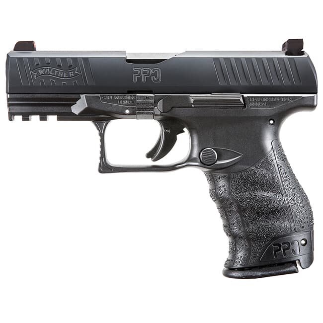 Walther PPQ M2 9mm 4&quot; Black 15 round Pistol w/ 2 Mags and XS F8 Night Sights 2796066TNS