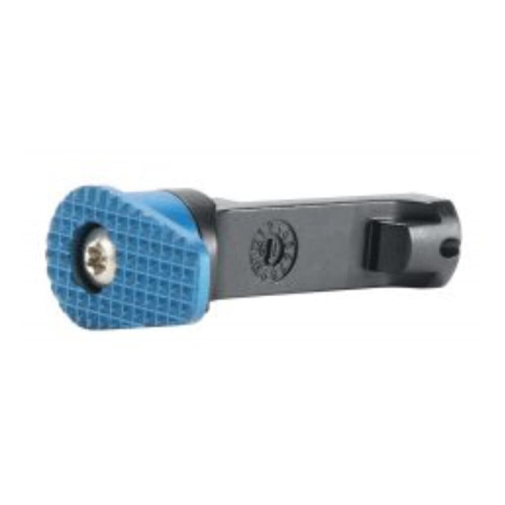 Walther Arms  Q-Series Extended Magazine Release Button (Oval Blue) 2853825